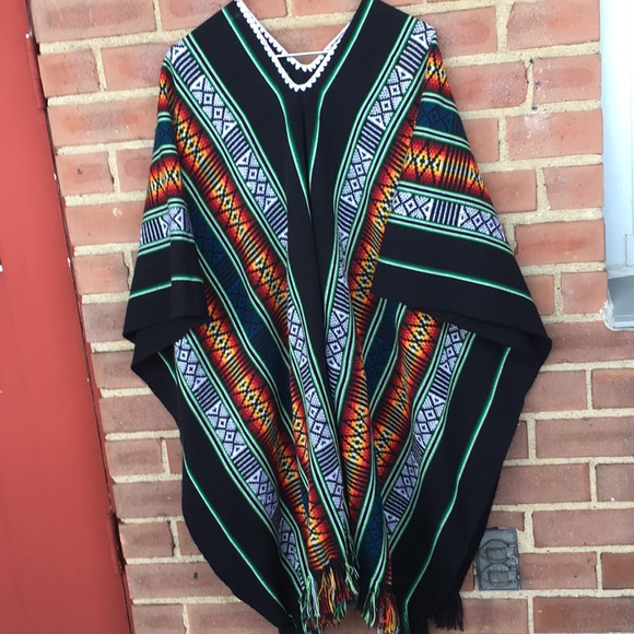 Other - Multi color Poncho